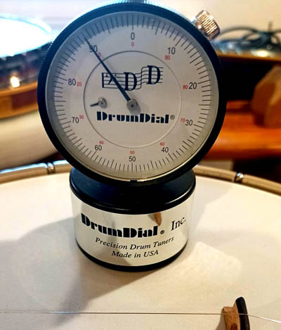 Optimale Fellspannung am Banjo